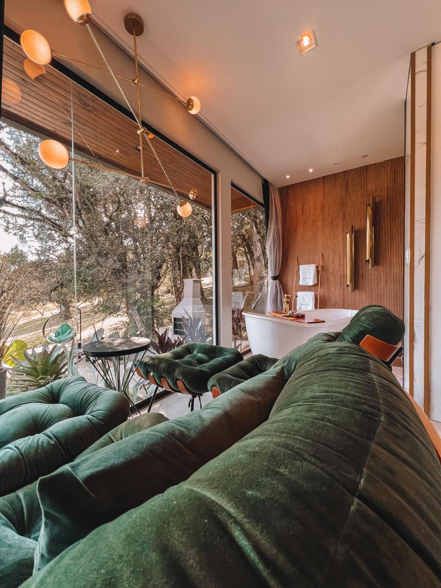 La Contemporanea Cabanas Prox A Cidade Vista Para Ponto Turistico อูรูบิซิ ภายนอก รูปภาพ